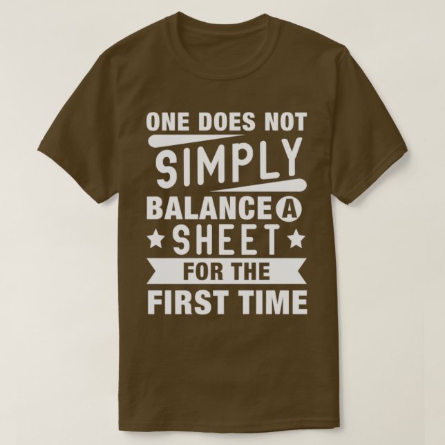 T-shirt Comptabilité Funny comptabilité comptabilité compt (Design devant)