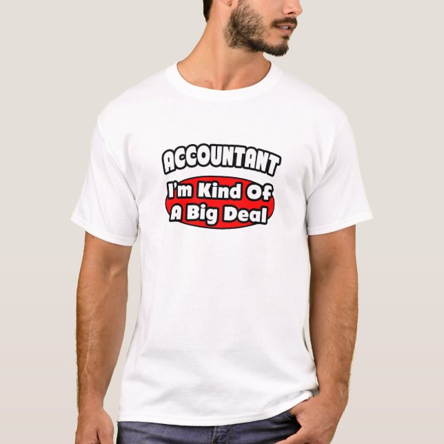 T-shirt Comptable... (Devant)