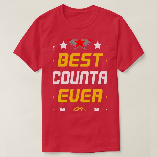 T-shirt Comptable (Design devant)