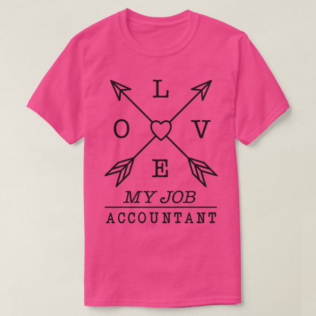 T-shirt Comptable 1 (Design devant)