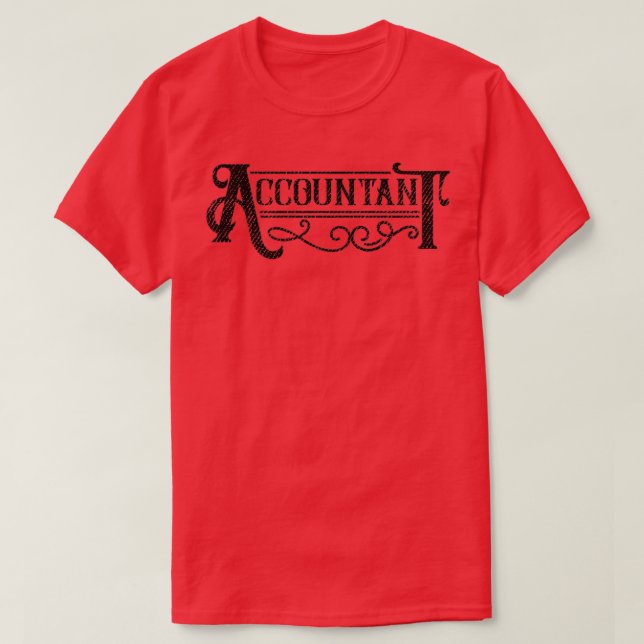 T-shirt Comptable 19 (Design devant)