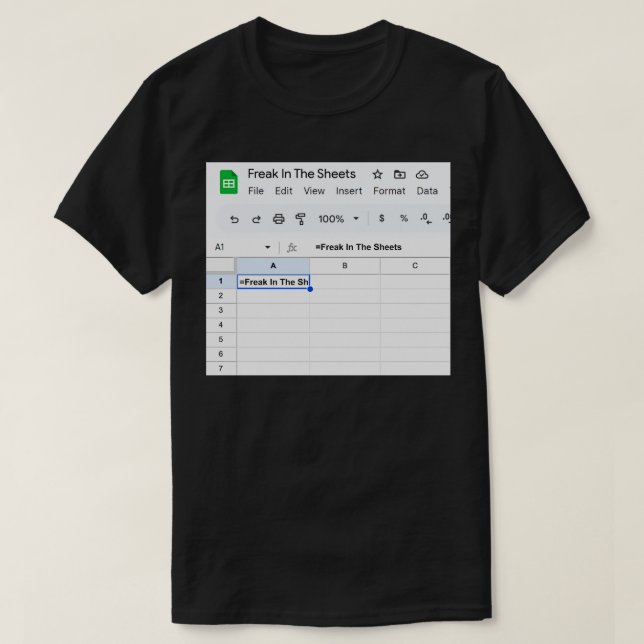 T-shirt Comptable 6 (Design devant)