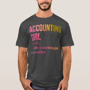 T-shirt Comptable 80s tumblr drôle