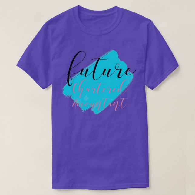 T-shirt comptable agréé Future (Design devant)