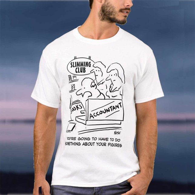 T-shirt Comptable au Slimming Club (Créateur téléchargé)