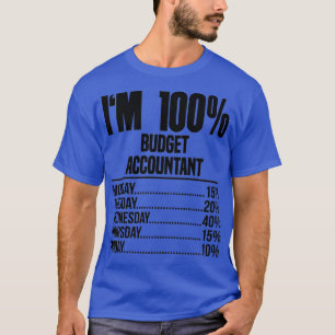 T-shirt Comptable Budget Ix27m 100