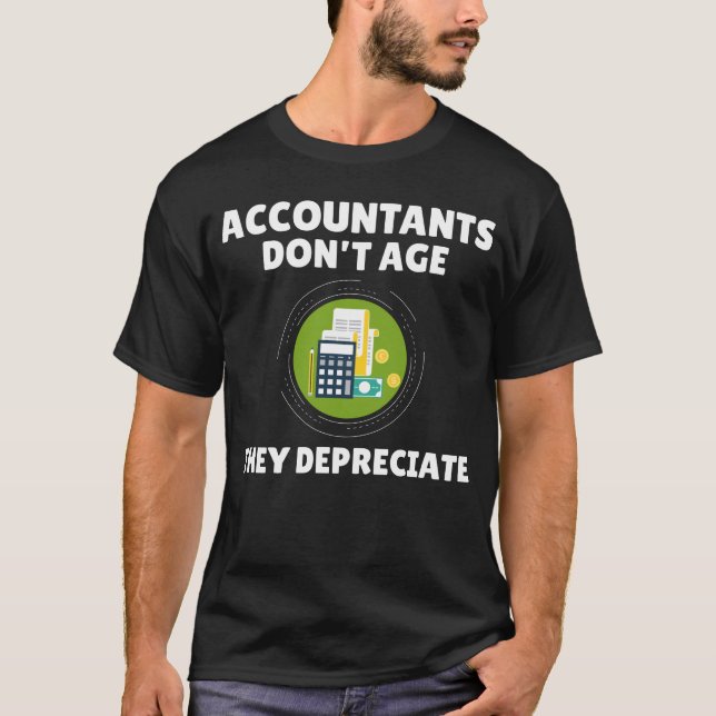T-shirt Comptable Comptable Cpa Occupation Drôle (Devant)