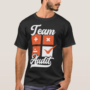 T-shirt Comptable comptable de la comptabilité d'équipe Co