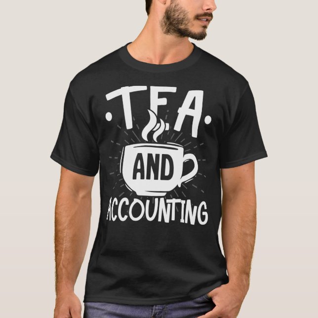 T-shirt Comptable Comptable En Taxe De Thé Et Comptable Co (Devant)