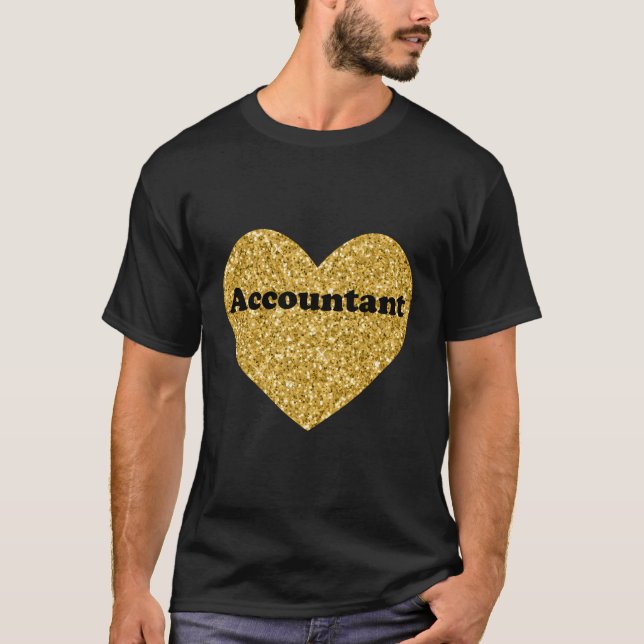 T-shirt Comptable Des Chemises Comptable Pour Femmes (Devant)