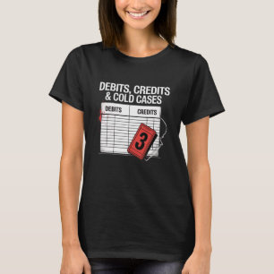 T-shirt Comptable drôle CPA Crime réel
