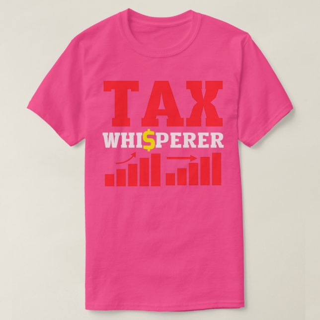 T-shirt Comptable en gros fiscal CPA (Design devant)