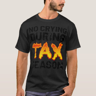 T-shirt Comptable fiscal amusant CPA Pas de Pleurage penda