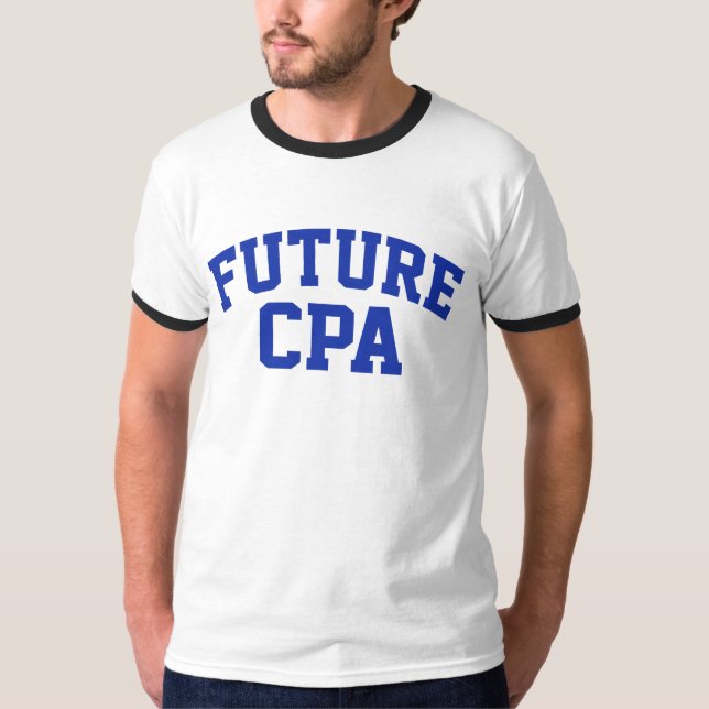 T-shirt Comptable futur CPA (Devant)