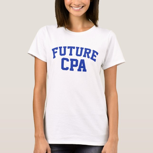 T-shirt Comptable futur CPA (Devant)