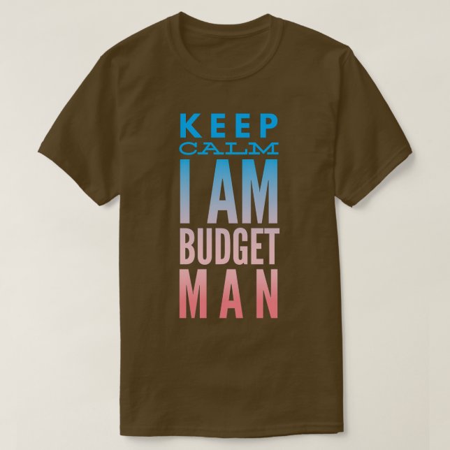 T-shirt Comptable Garder Le Calme Je Suis Responsable Du B (Design devant)