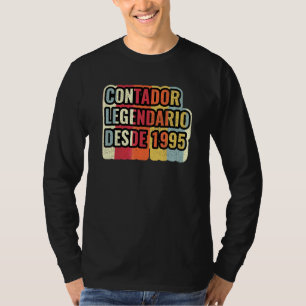 T-shirt Comptable Légendaire Depuis 1995 Accountant