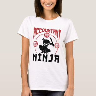 T-shirt Comptable Ninja Comptabilité CPA