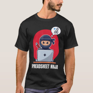 T-shirt Comptable Ninja Comptable
