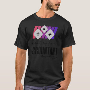 T-shirt Comptable pour femmes Comptable Comptable Cool Com