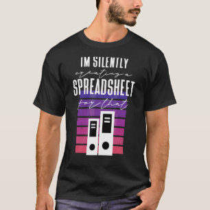 T-shirt Comptable pour femmes Comptable Comptable Cool Com