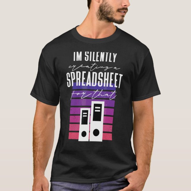 T-shirt Comptable pour femmes Comptable Comptable Cool Com (Devant)