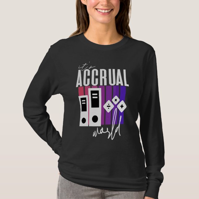 T-shirt Comptable pour femmes Comptable Comptable Cool Com (Devant)