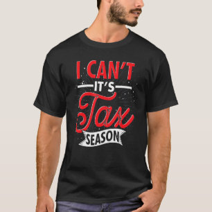 T-shirt Comptable public certifié Comptabilité de saison f