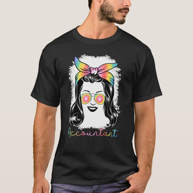 T-shirt Comptable Vêtements pour femmes Comptabilité Titre (Devant)