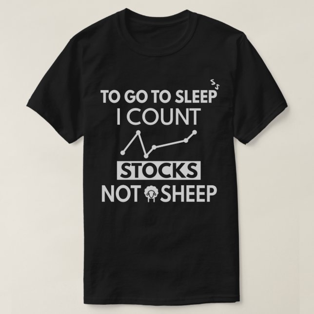 T-shirt comptage des stocks (Design devant)