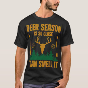 T-shirt Compte à rebours de la saison des cerfs : l'odeur