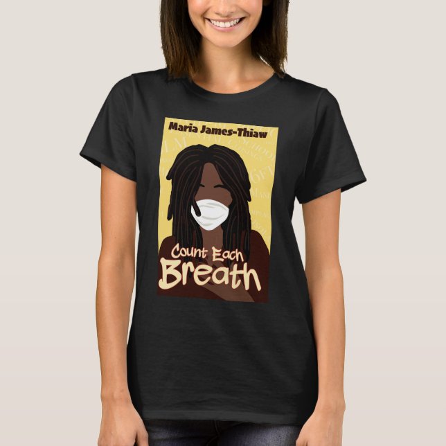 T-shirt Compter chaque respiration  (Devant)