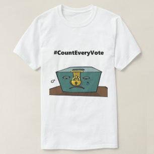 T-shirt Compter Chaque Vote Abolir La Pleure Du Collège Él