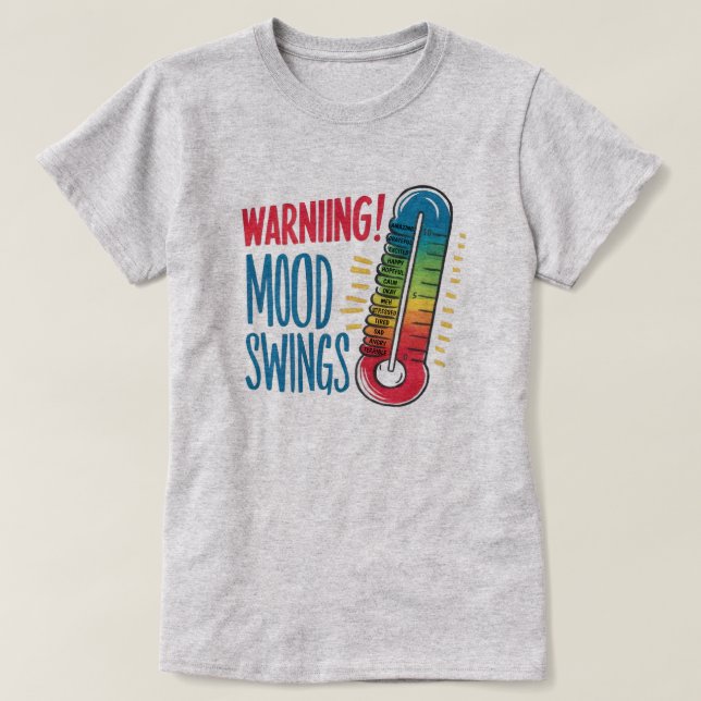 T-shirt Compteur d'humeur (Design devant)