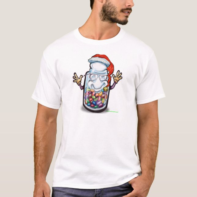 T-shirt Compteurs de Haricots Noël (Devant)