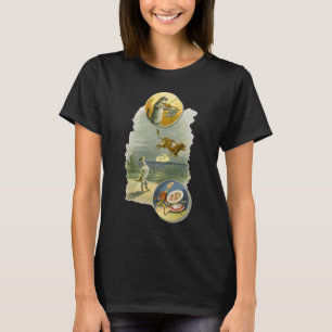T-shirt Comptine vintage de Mère l'Oie Hey Diddle