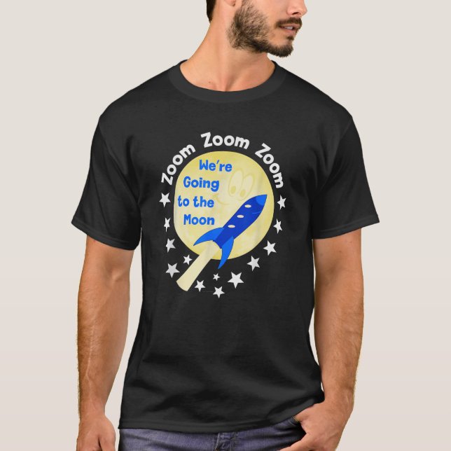 T-shirt Comptines Zoom Zoom Zoom Nous allons à la M (Devant)
