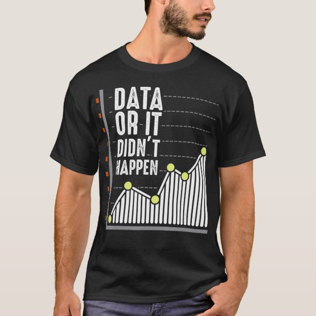 T-shirt Computer Scientist developer Behavior Analyst Data (Devant)