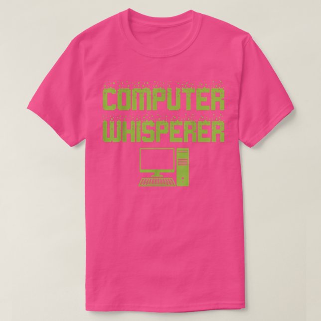 T-shirt Computer Whisperer Computer Science Programmation  (Design devant)