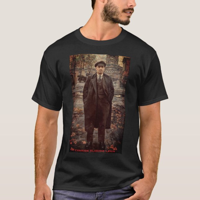 T-shirt Comrade Vladimir Lenin, Head of Soviet Union, USSR (Devant)