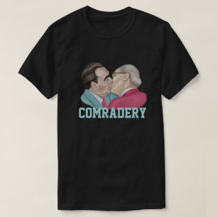 T-shirt Comraderie - Brezhnev baiser Honecker