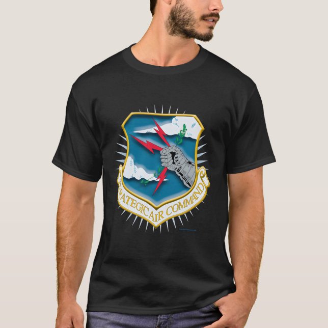 T-shirt Comté aérien stratégique (Devant)