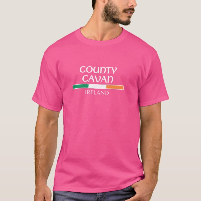 T-SHIRT COMTÉ CAVAN IRLANDE (Devant)