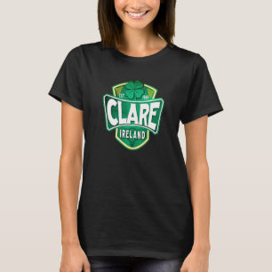 T-shirt Comté Clare Irlande Irlandais Gaelic Football Hurl