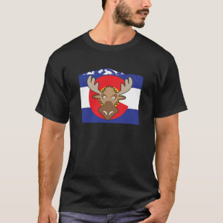 T-shirt Comté de Colorado Moose