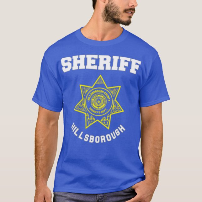 T-shirt Comté de Hillsborough Floride Sous-ministres shéri (Devant)