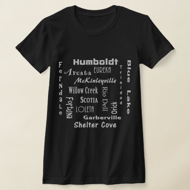 T-shirt Comté de Humboldt (Poser)