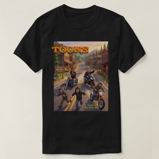 T-SHIRT COMTÉ DE KIDNAP, WASHINGTON (Design devant)