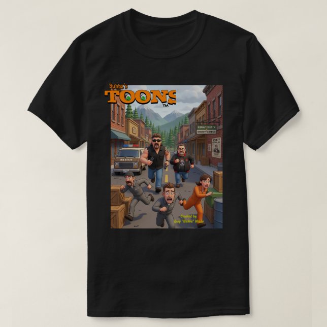 T-SHIRT COMTÉ DE KIDNAP, WASHINGTON (Design devant)