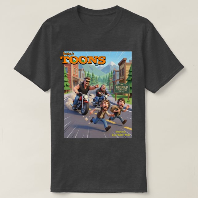 T-SHIRT COMTÉ DE KIDNAP, WASHINGTON (Design devant)